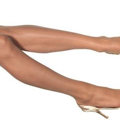 B S Peavey Lt Biege Toeless Pantyhose Hooters Uniform lt support sheer 20 Denier